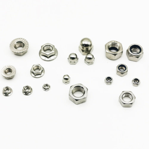 Din934 hex nut stainless steel din6923 kacang flensa