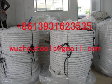 Double braided rope 1/4 Nylon braided rope Nylon solid braided rope
