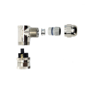 4 Pole Winkelabschützer M12 weiblicher Stecker