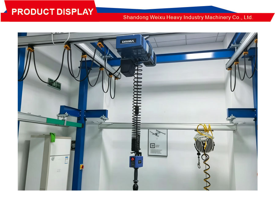 trolley mounted chain hoist