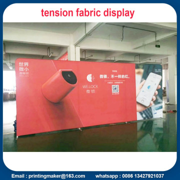 Custom Fabric Back Screen Display Banner Printing