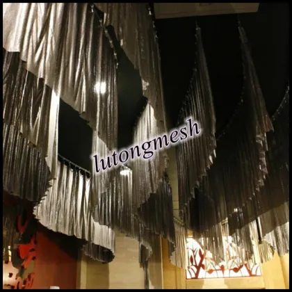 Fashion Aluminum Sequin Cloth Space Divider