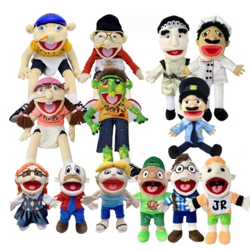 Factory Price Wholesale Early Learning Children Plush Stuffed Toy Hand Puppet