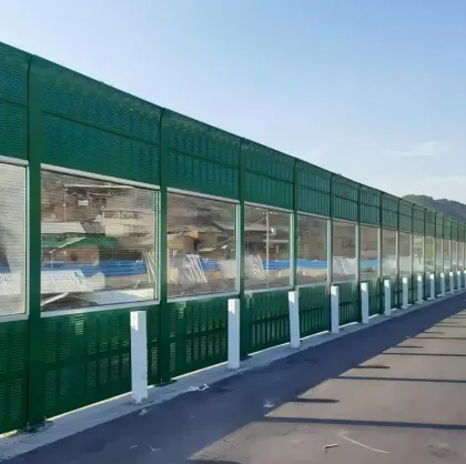 Factory-Supplied Highway Noise Reduction Metal Soundproof Wall