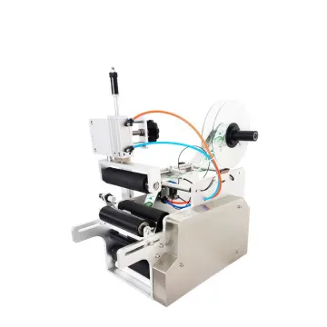 LT-80 Semi-Automatic Pneumatic Round Bottle Label Machine Supplier