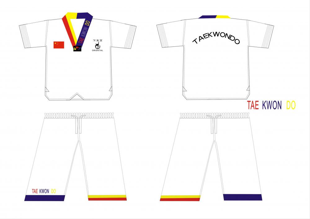 taekwondo uniform summer style