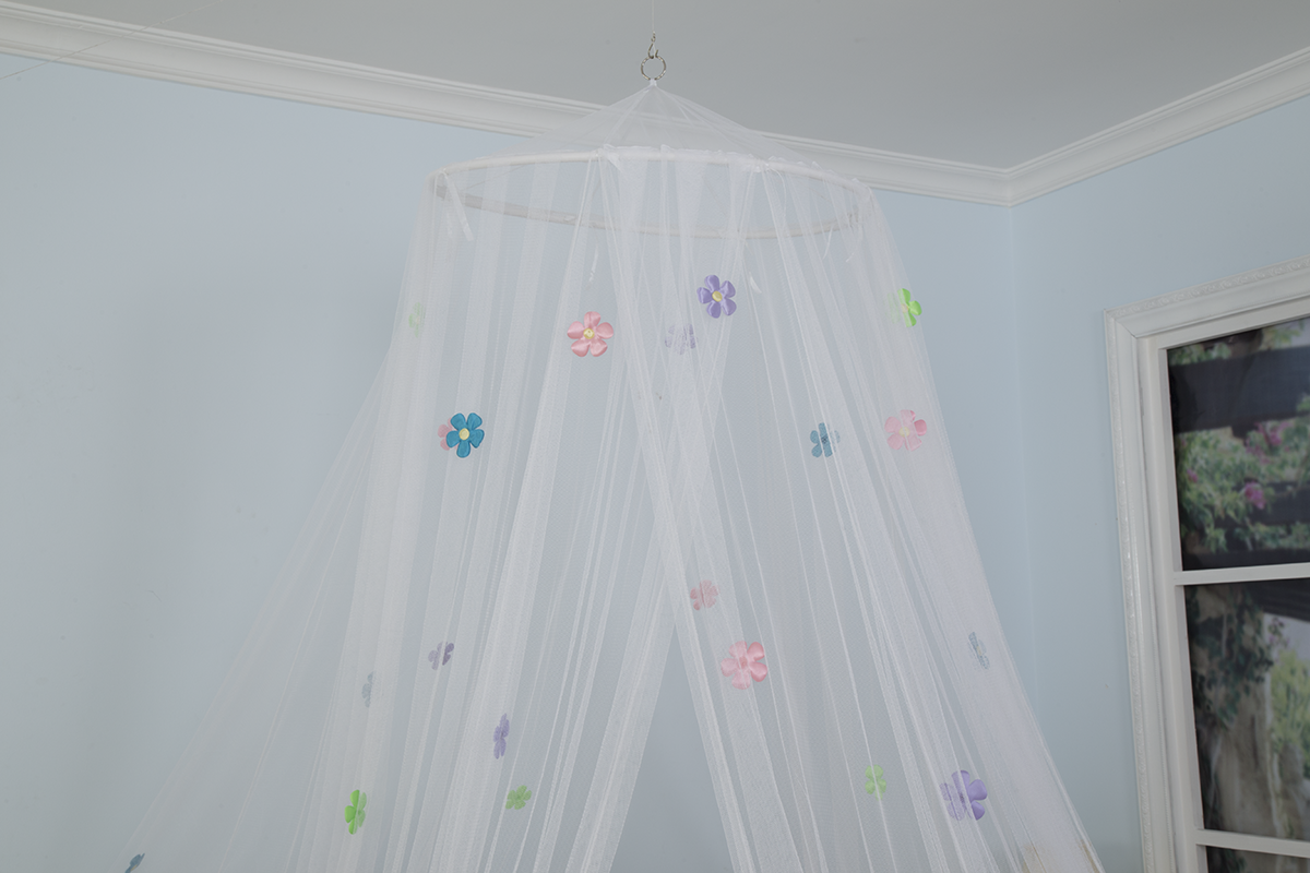 Beautiful Flower Girls Bed Princess Bedroom Mosquito Netting