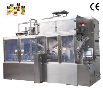 Milk gable top carton filling machine