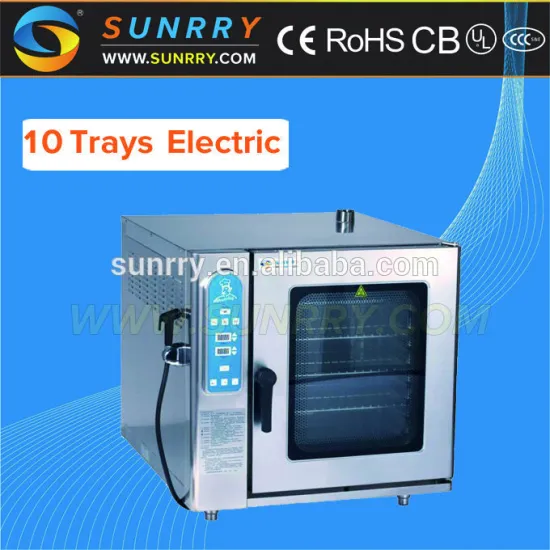 Professional 10 Trays Electric Combi Steam Oven with CE