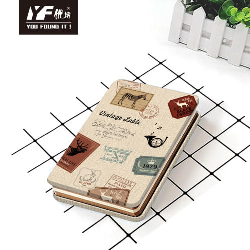 Notebook Binder Stamp style metal cover notebook Supplier