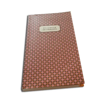My Circle of Friend Record Mini Notebook