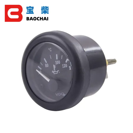 12V 24V Diesel Generator Gauges: Oil Temp, Water Temp, and Oil Pressure Meters