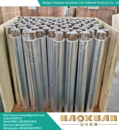 Double Flame Retardant Aluminum Foil Tape