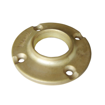 Brass female Wall plate flange for heating system