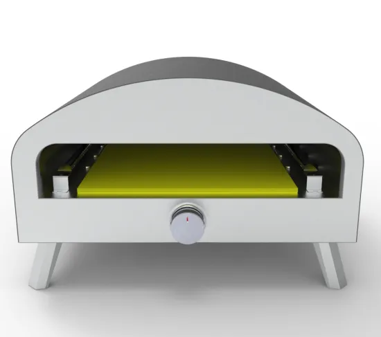 Portable Outdoor Stainless Steel Gas Pizza Oven for Parties and Barbecues