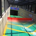 Flexible flood ABS barrier flood protection for garage