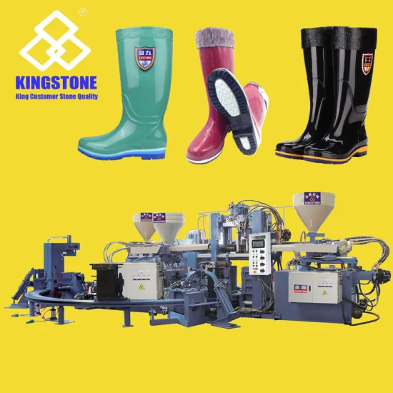 High Quality three color Rainboots/Gumboots Making Machine Manufacturer