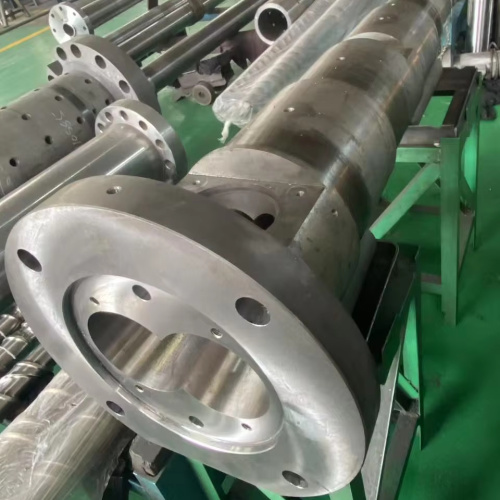 بشکه پیچ دوقلو مخروطی پی وی سی