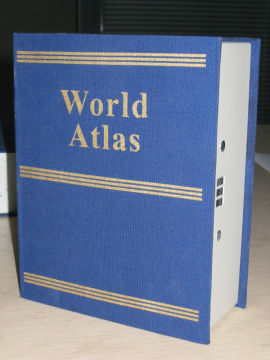 dictionary book safe with combination lock
