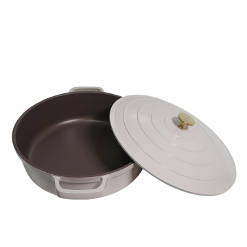 Classic 28Cm Aluminum Casserole Set for Soup