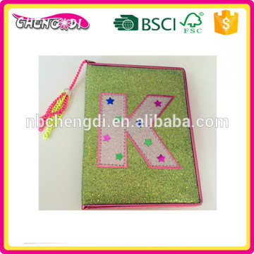 Super style 0ffice&school thick diary engraved creative notebook