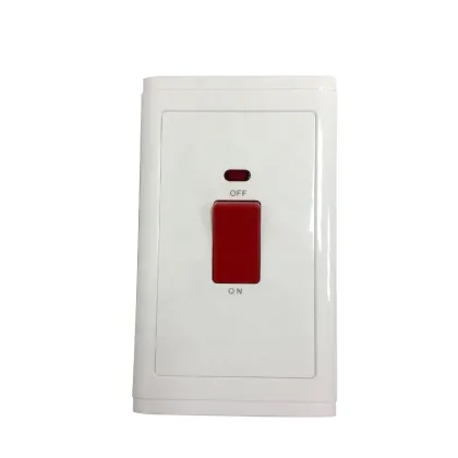 China LONON PC Special Plastic Plate 32A DP Control Water Heater Light Switch