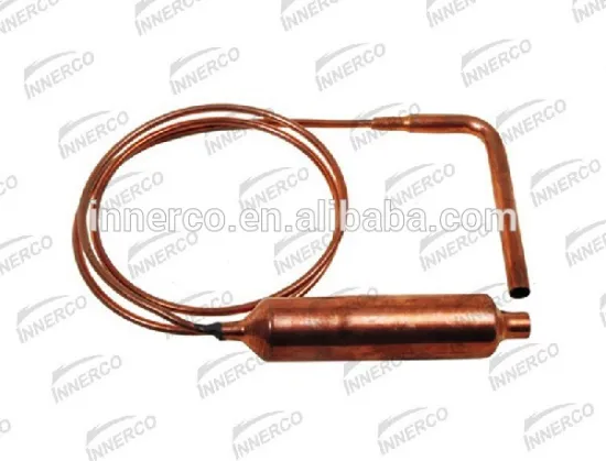 Air conditioning capillary with filter