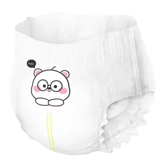 Biodegradable Organic Pull-Up Diapers for Babies