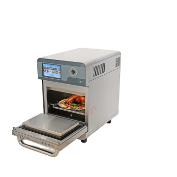 Commercial Rapid Pizza Oven: Professional Countertop Electric Pizza Microwave for Restaurants