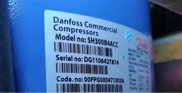 Danfoss Compressor SH300B4ACC