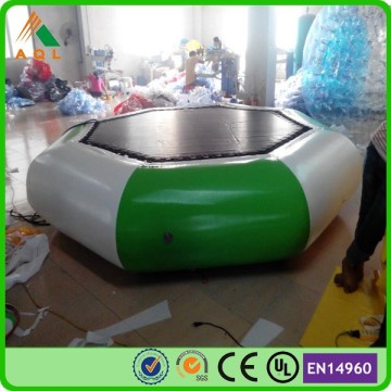 Big used cheap inflatable water trampoline for sale