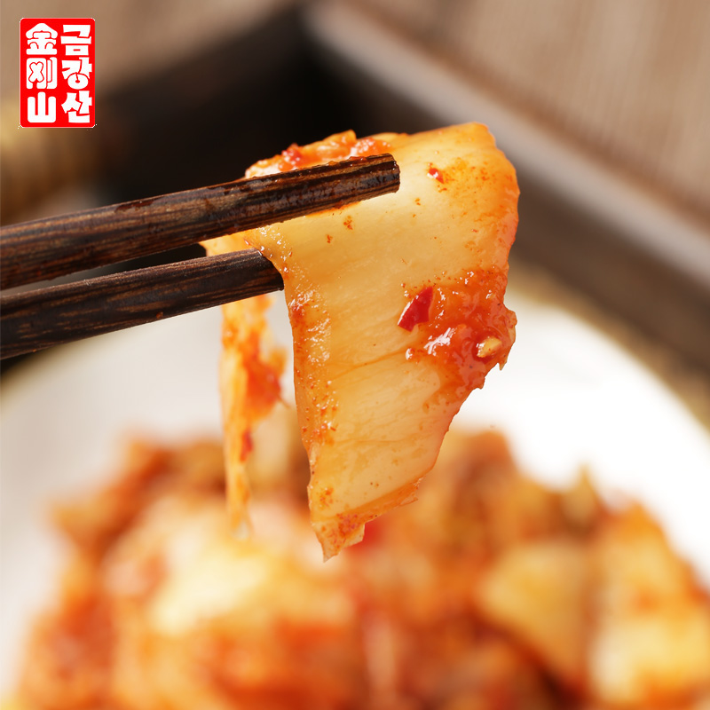 Spicy pickled cabbage from Yanbian