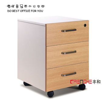 hot selling 3 drawer mobile pedestal cabinet/ 3 drawer file cabinet