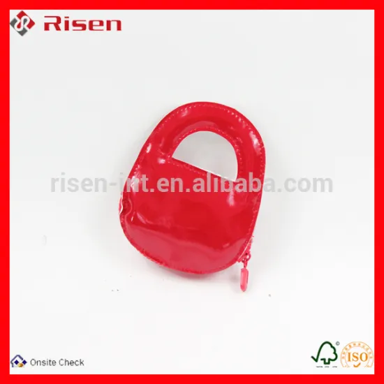 color pvc zipper jewelry bag