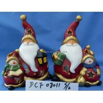 Ceramic Christmas Santas