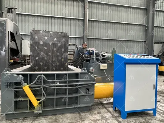 Automatic Horizontal Hydraulic Press for UBC Aluminum Can Baling