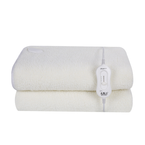 Single Washable Fleece Heated blanket on sale