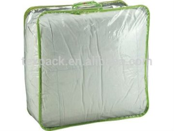 China Manufacture Zipper And Handle Steel Wire Pvc Plastic Bags