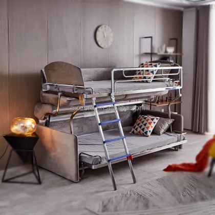 Foldable sleeping sofa bed double bed