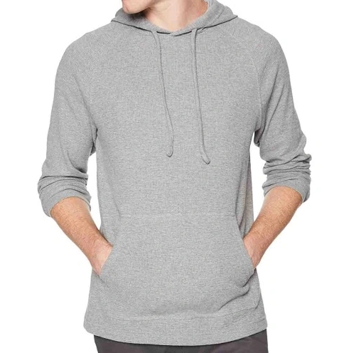 Men's long-sleeved woolen thermal jumper hoodie