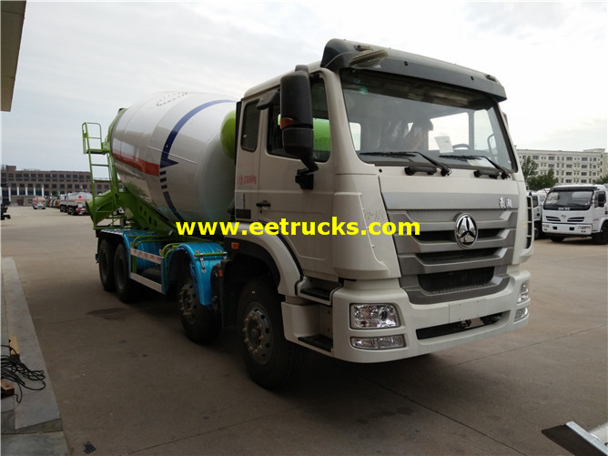 SINOTRUK 12 Wheel Concrete Ready Mix Trucks