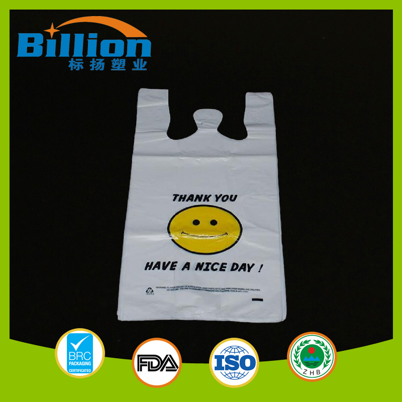 Wholesale Bag Small Plastic T Shirt Bags Manufacturing