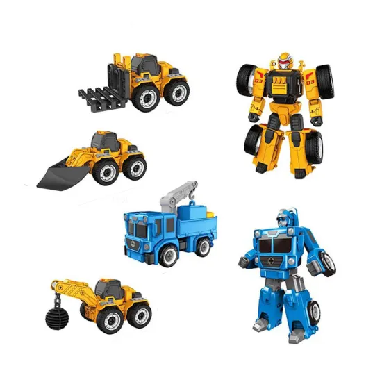 Promotional Offers for EPT Dollartoys: Transforming Car Engineering Toy Mechas and Robots