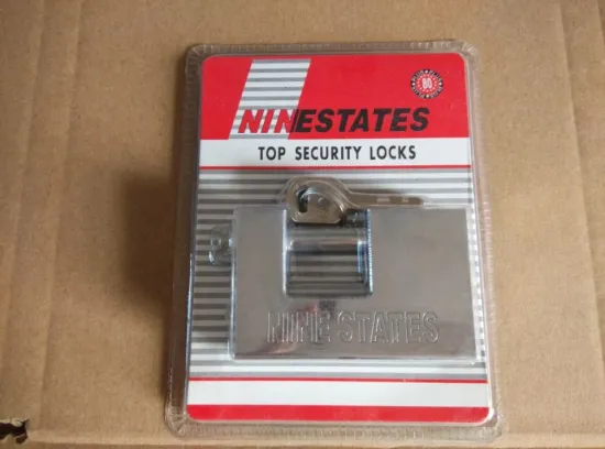 80MM Rectangle Iron Padlock