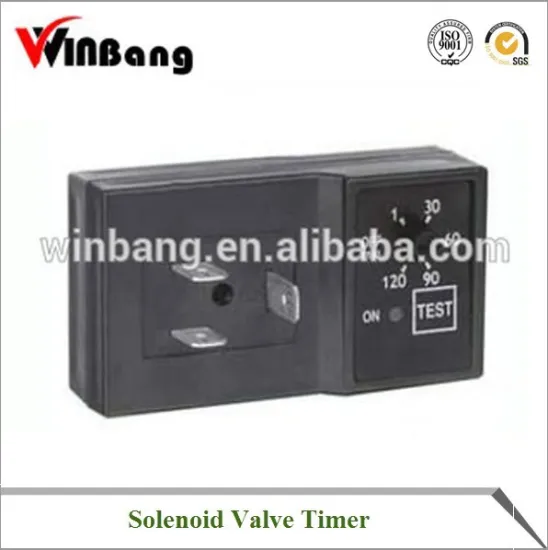 High Quality 2/2way Pilot Operated Direct Acting Solenoid Valve Timer