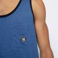 Mens Sport Printed Pocket Sleeveless Tank Tops