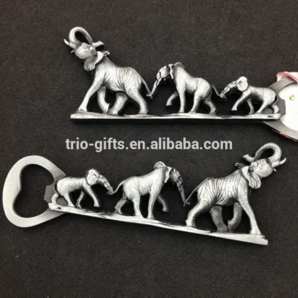2015 Custom bottle opener with elephant design