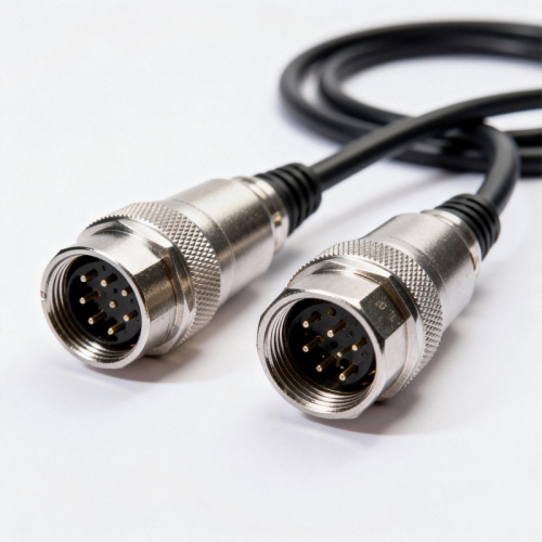 IP67 8 Pin Male Female Connectors