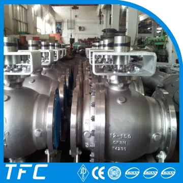 stainless steel A351 CF8M 2pc ball valve