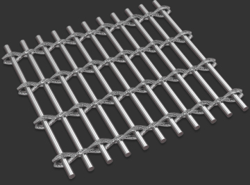 Tirai fleksibel wire mesh tirai